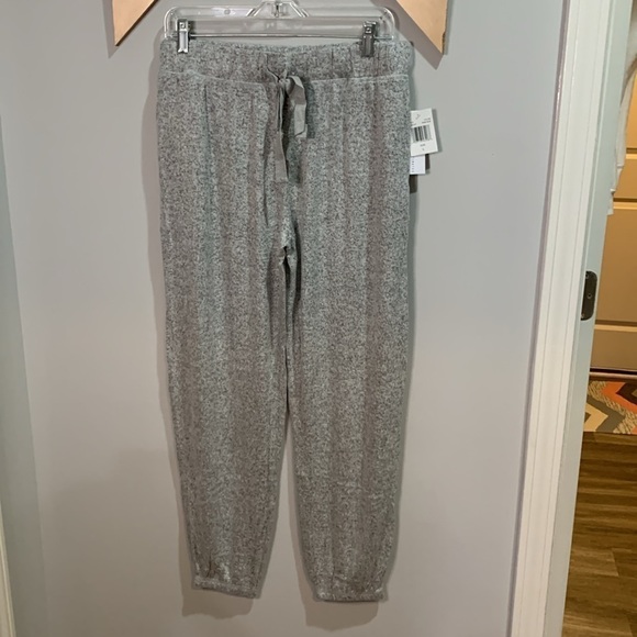 Jaclyn Womens Knit Pajama Pants in pearl blue size large - Picture 2 of 8